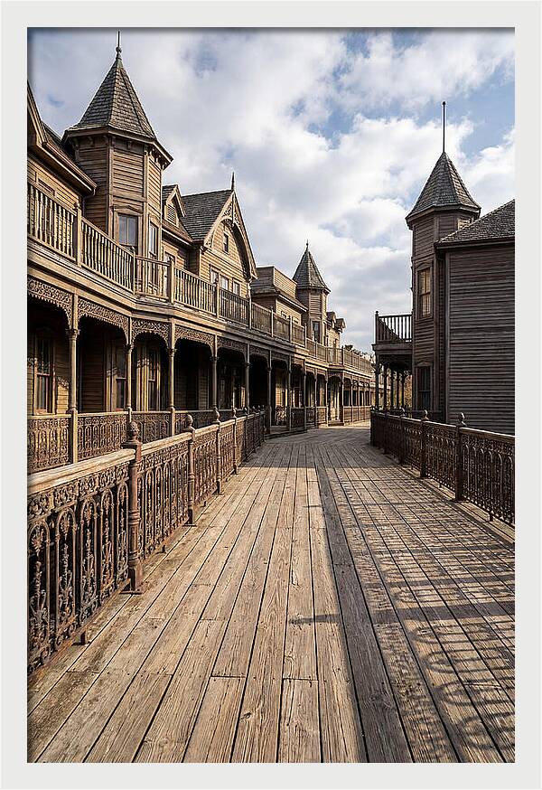 Old Town Boardwalk Charm