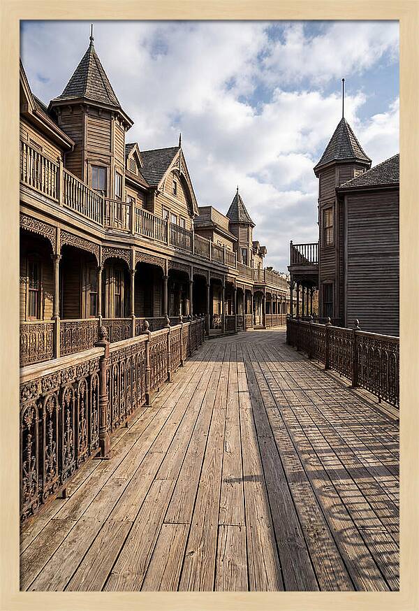 Old Town Boardwalk Charm
