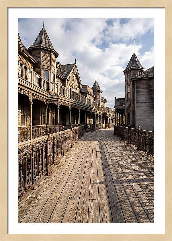 Old Town Boardwalk Charm