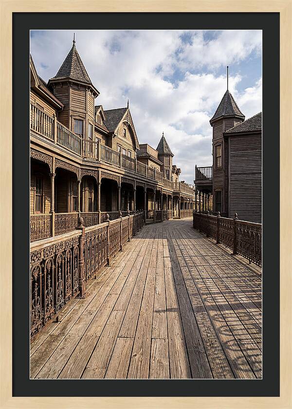 Old Town Boardwalk Charm