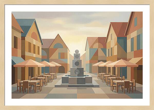 Old Town Square Serenity