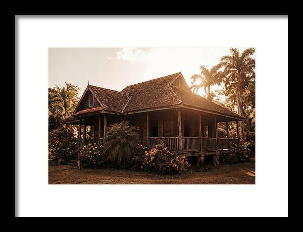 Old Tropical Plantation House