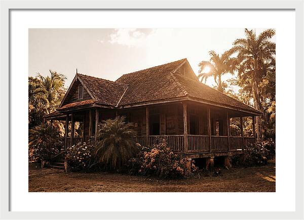 Old Tropical Plantation House