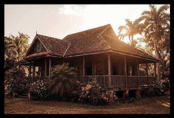 Old Tropical Plantation House