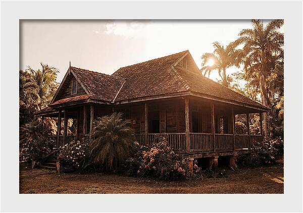 Old Tropical Plantation House
