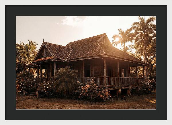 Old Tropical Plantation House