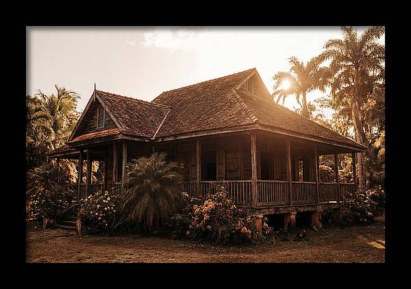Old Tropical Plantation House