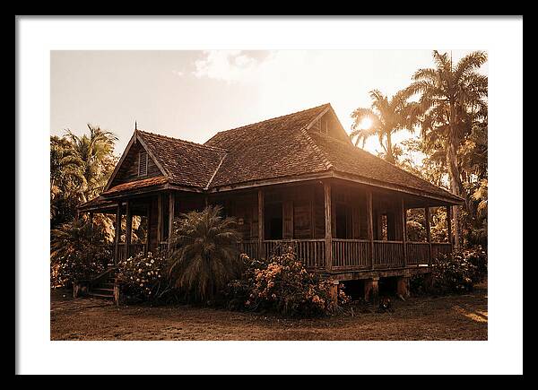 Old Tropical Plantation House