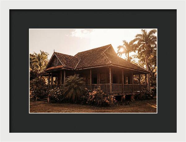Old Tropical Plantation House