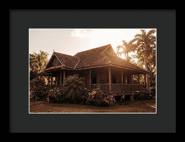 Old Tropical Plantation House