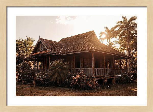 Old Tropical Plantation House