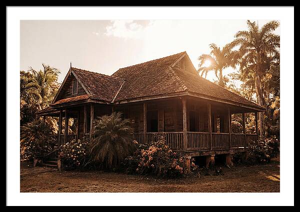 Old Tropical Plantation House