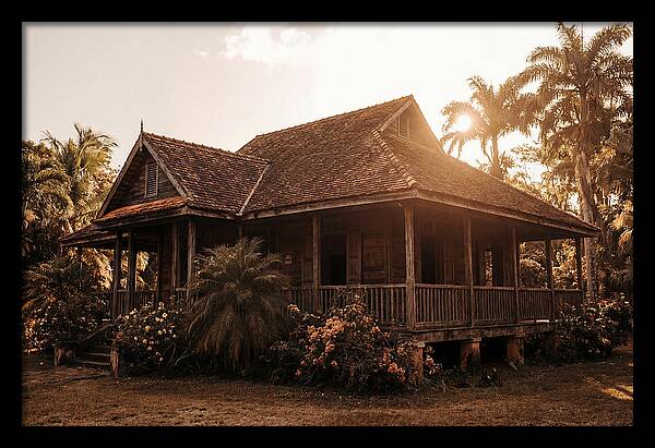 Old Tropical Plantation House