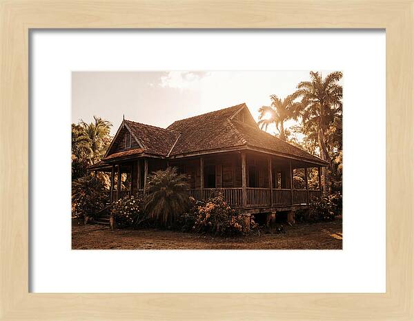 Old Tropical Plantation House