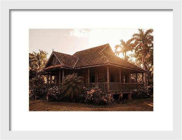 Old Tropical Plantation House