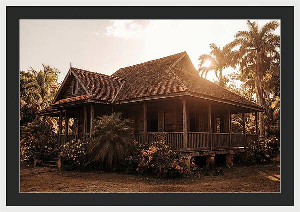 Old Tropical Plantation House