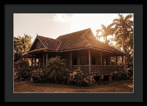 Old Tropical Plantation House