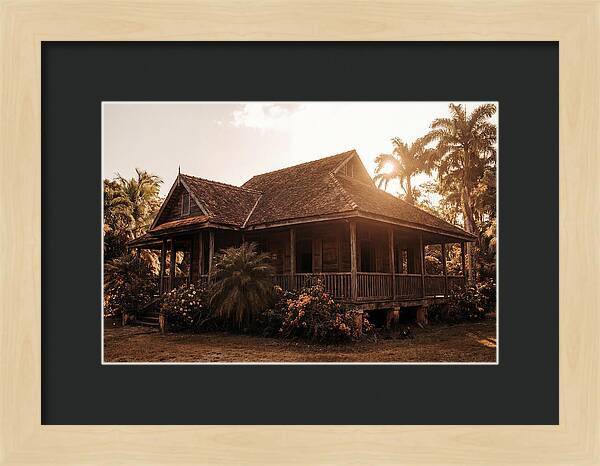 Old Tropical Plantation House