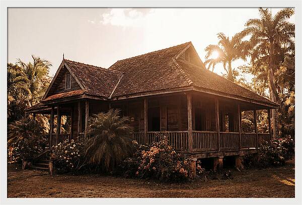 Old Tropical Plantation House