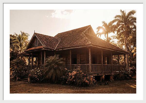 Old Tropical Plantation House