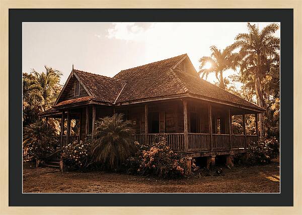 Old Tropical Plantation House