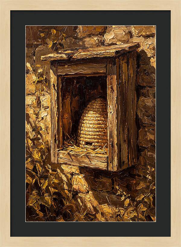 Old Wooden Bee Bole