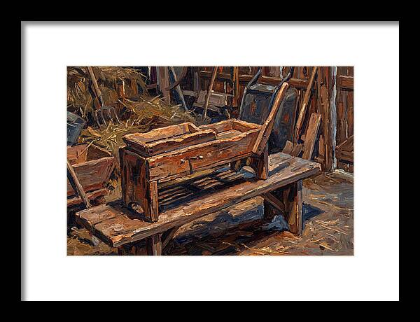 Old Wooden Corn Sheller