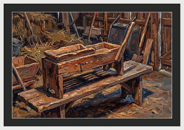 Old Wooden Corn Sheller