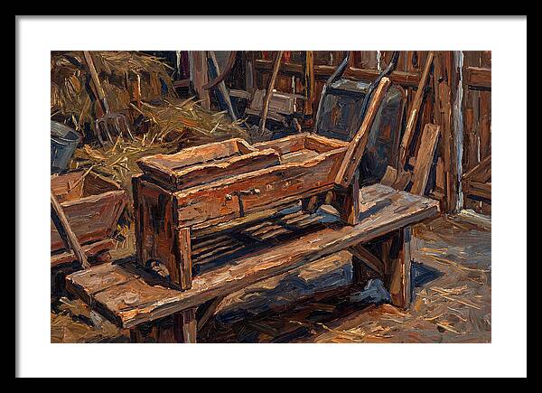 Old Wooden Corn Sheller