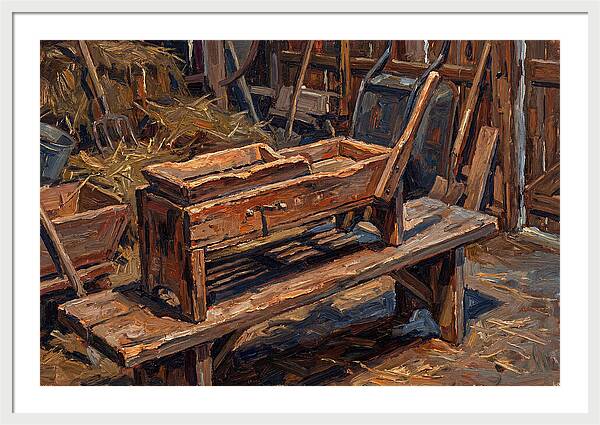 Old Wooden Corn Sheller