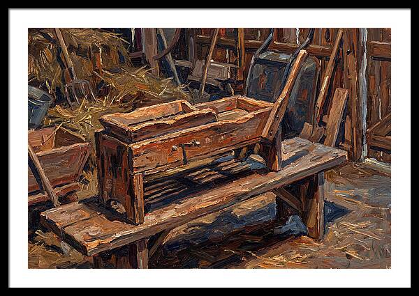 Old Wooden Corn Sheller