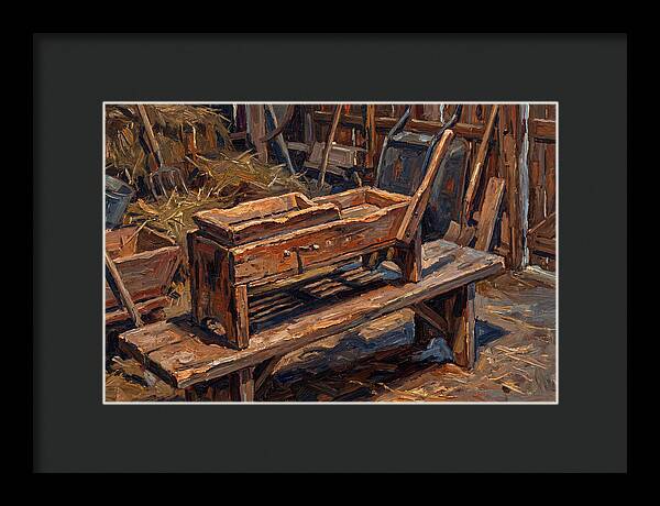 Old Wooden Corn Sheller