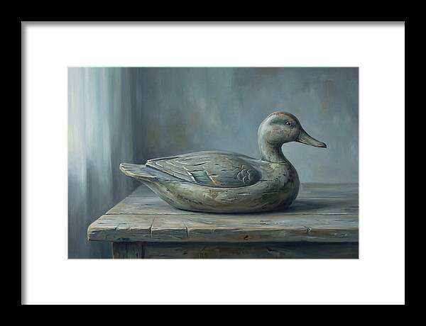 Old Wooden Duck Decoy