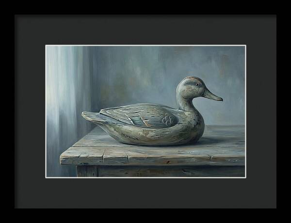 Old Wooden Duck Decoy