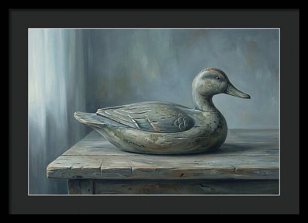 Old Wooden Duck Decoy