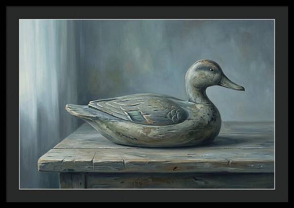 Old Wooden Duck Decoy