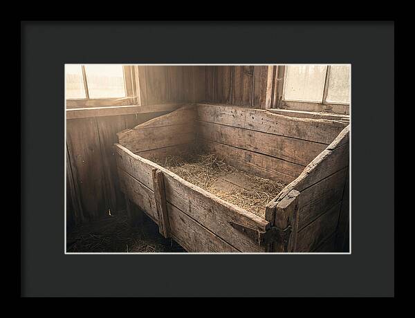 Old Wooden Feed Bin