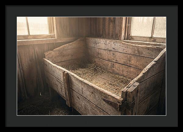 Old Wooden Feed Bin