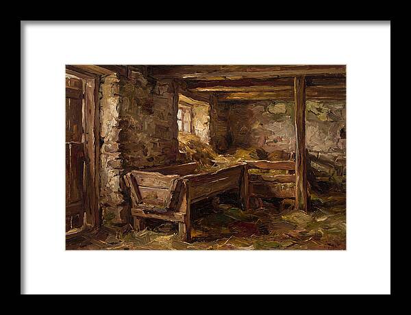 Old Wooden Feed Manger