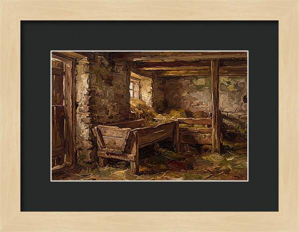 Old Wooden Feed Manger