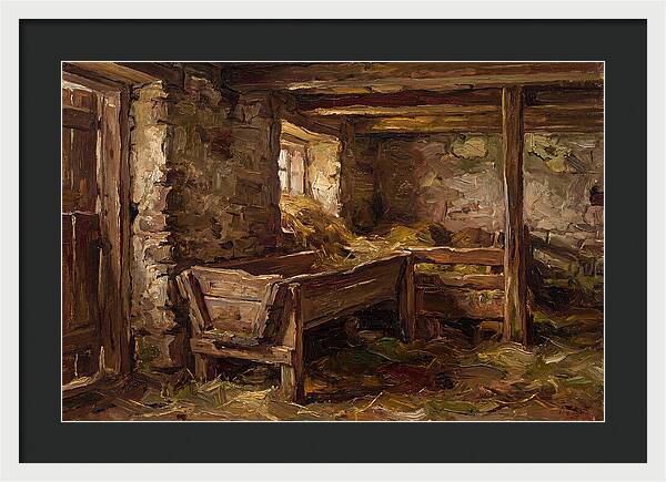Old Wooden Feed Manger