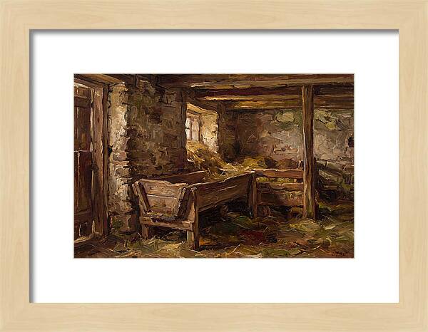 Old Wooden Feed Manger