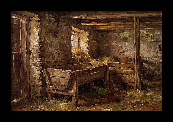 Old Wooden Feed Manger