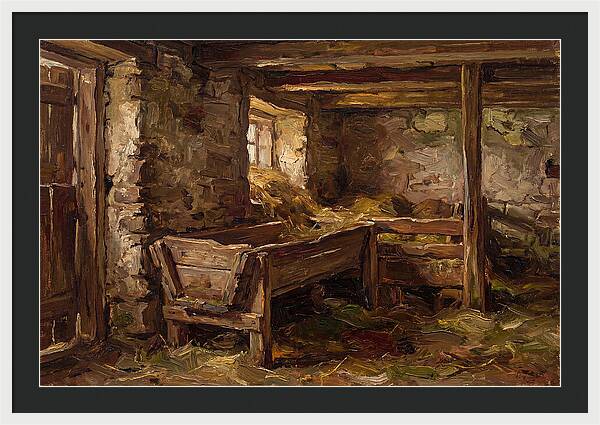 Old Wooden Feed Manger