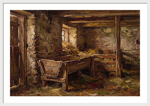 Old Wooden Feed Manger