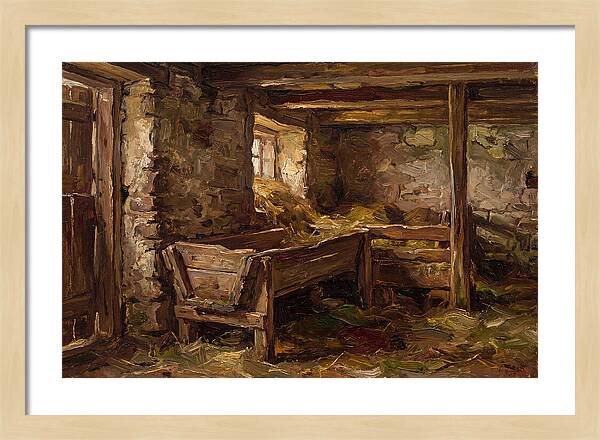 Old Wooden Feed Manger