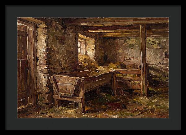 Old Wooden Feed Manger
