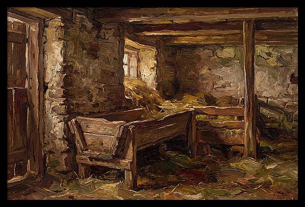 Old Wooden Feed Manger