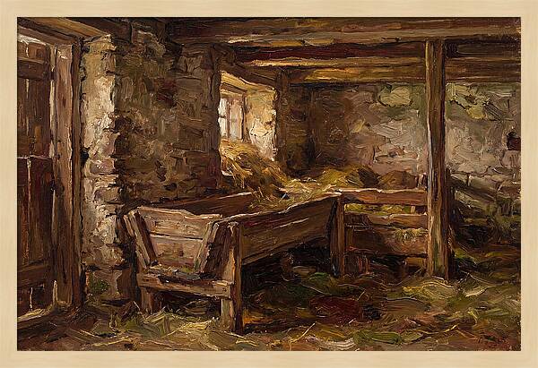Old Wooden Feed Manger