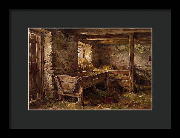 Old Wooden Feed Manger